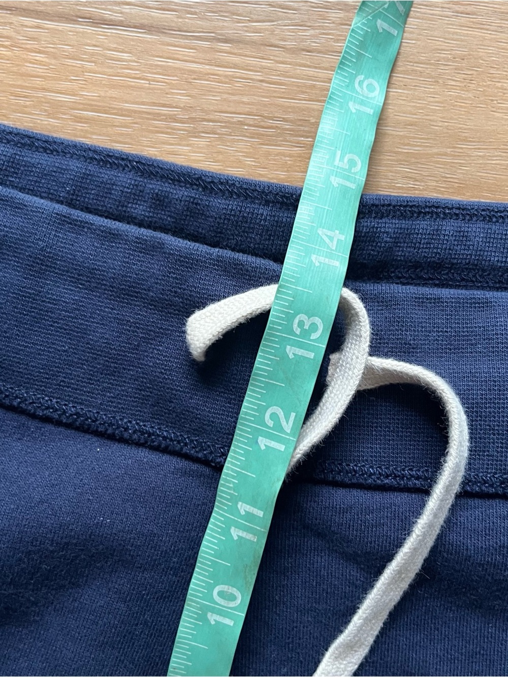 Polo Ralph Lauren navy blue yellow punny ankle tie jogger sweatpants size XL - Picture 6 of 9